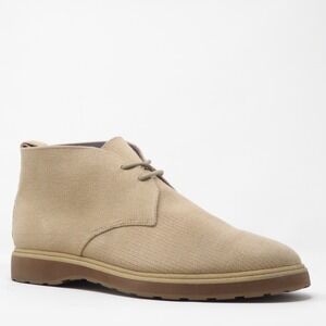 Rothy's Mens Chukka Boots Butternut Beige Knit Sustainable Lace Up Size 13